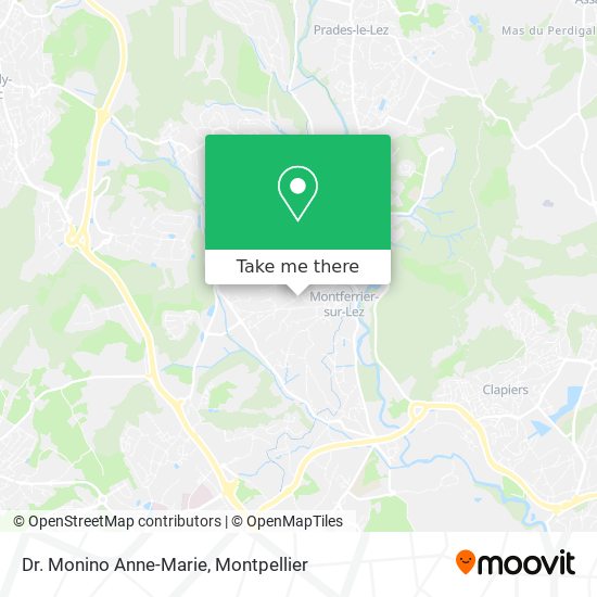 Dr. Monino Anne-Marie map