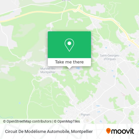 Circuit De Modélisme Automobile map