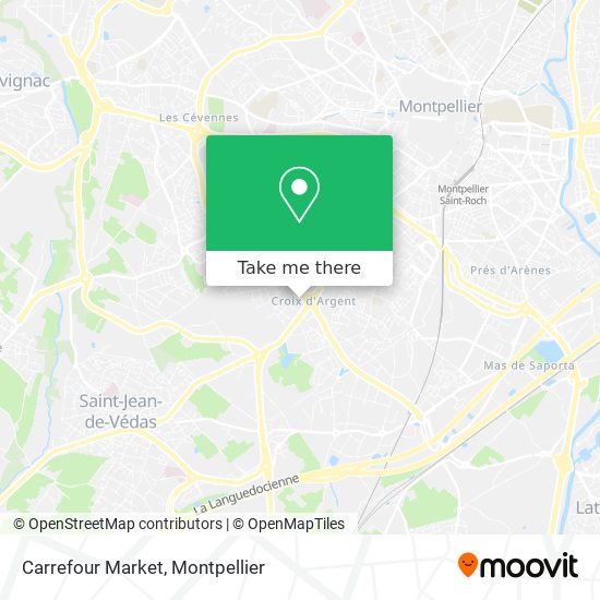 Carrefour Market map