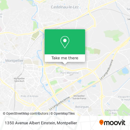 1350 Avenue Albert Einstein map