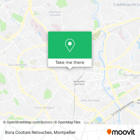 Bora Couture Retouches map