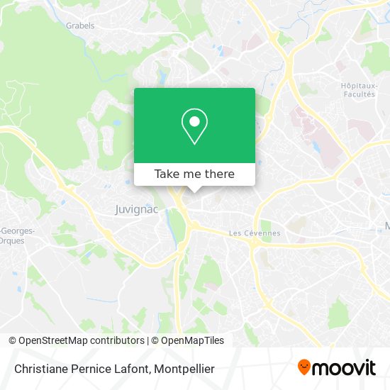 Christiane Pernice Lafont map