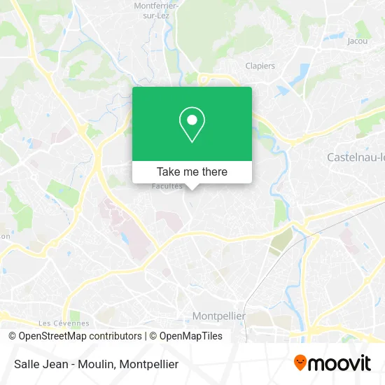 Salle Jean - Moulin map