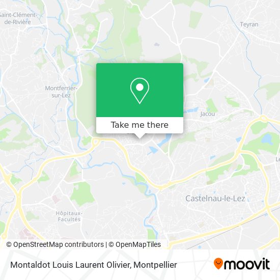 Montaldot Louis Laurent Olivier map