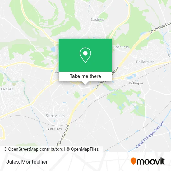 JULES map