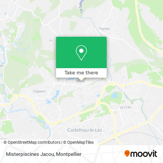 Misterpiscines Jacou map