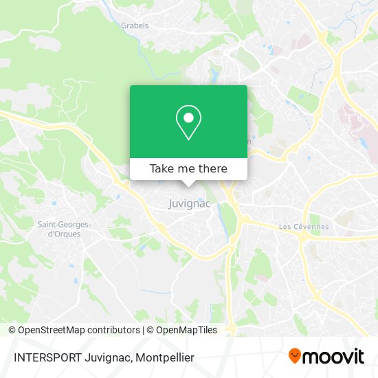 INTERSPORT Juvignac map