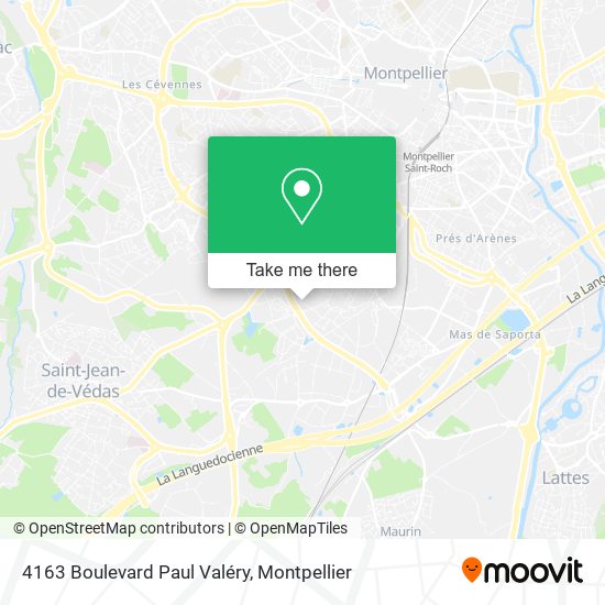 4163 Boulevard Paul Valéry map