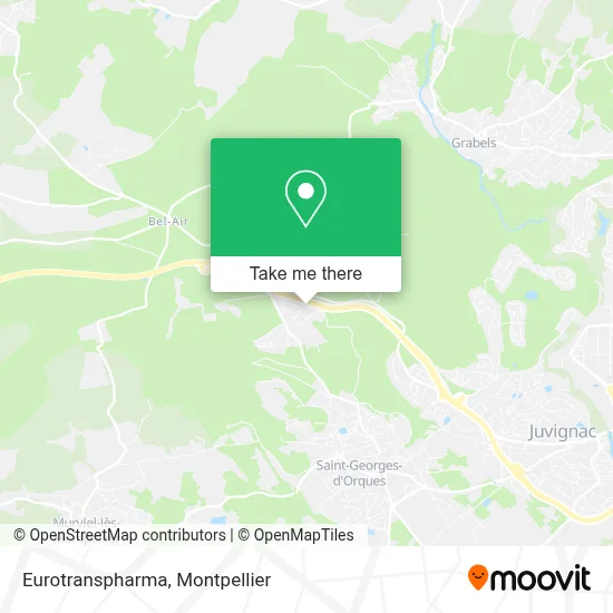 Eurotranspharma map