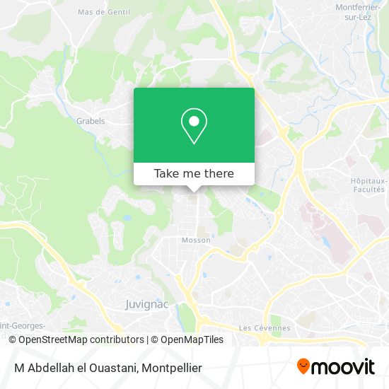 M Abdellah el Ouastani map