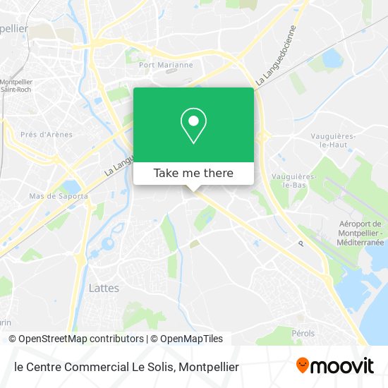 le Centre Commercial Le Solis map