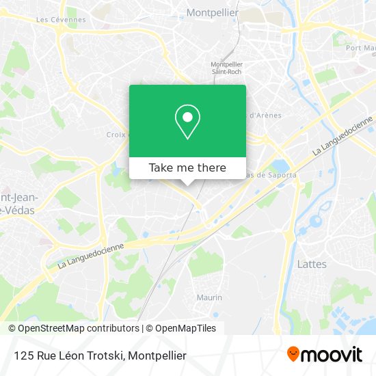 125 Rue Léon Trotski map