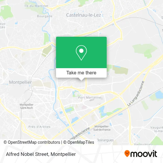 Rue Alfred Nobel map