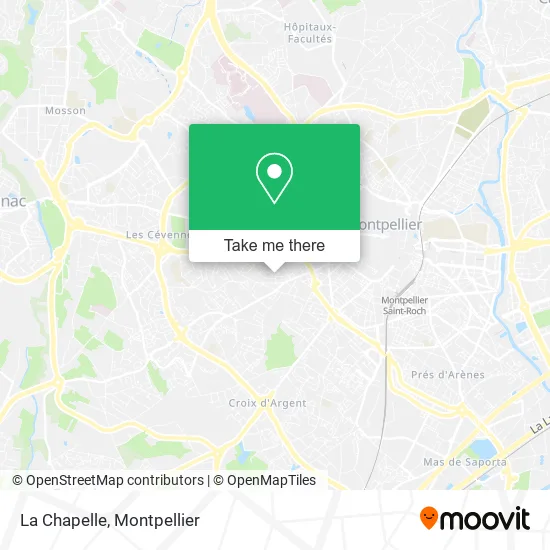 La Chapelle map