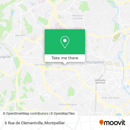 6 Rue de Clementville map