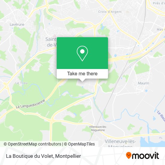 La Boutique du Volet map