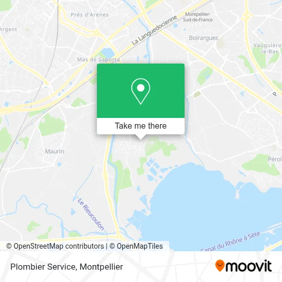 Plombier Service map