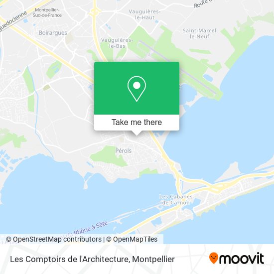 Les Comptoirs de l'Architecture map
