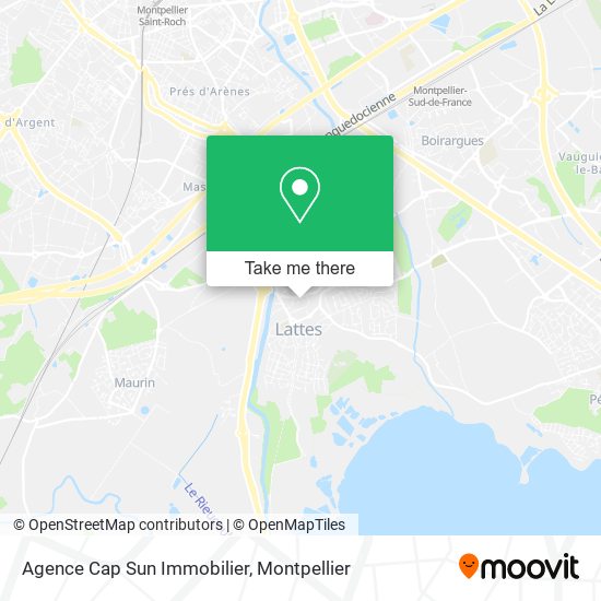 Agence Cap Sun Immobilier map