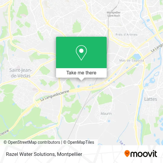 Razel Water Solutions map