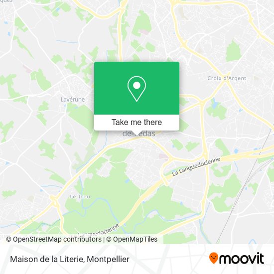 Maison de la Literie map