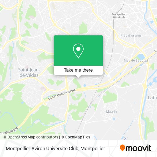 Mapa Montpellier Aviron Universite Club