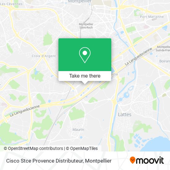 Cisco Stce Provence Distributeur map