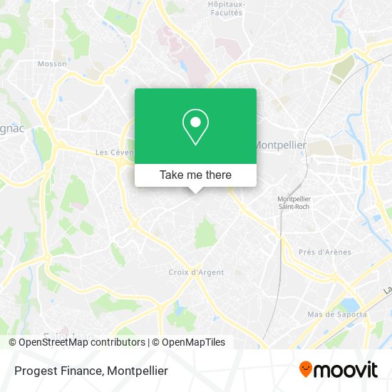 Progest Finance map