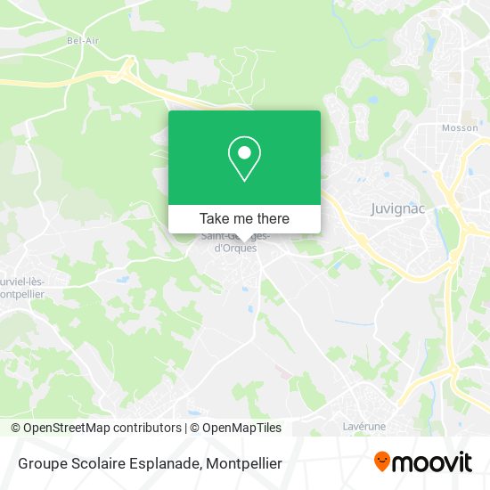 Groupe Scolaire Esplanade map