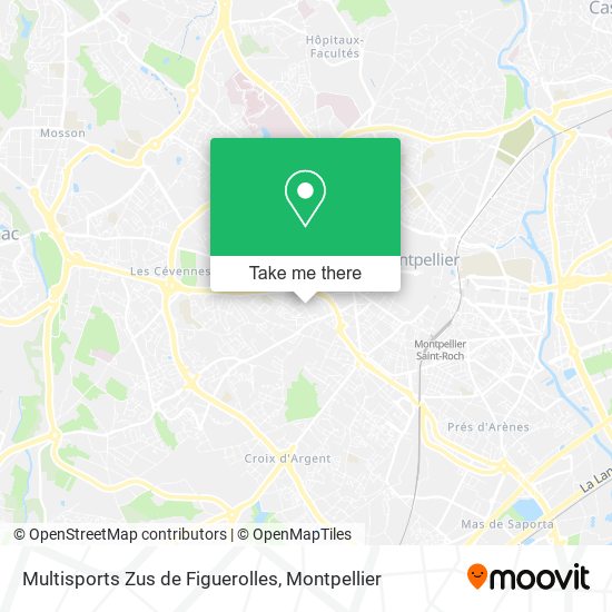 Multisports Zus de Figuerolles map