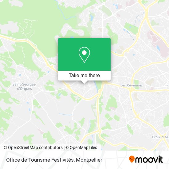 Office de Tourisme Festivités map