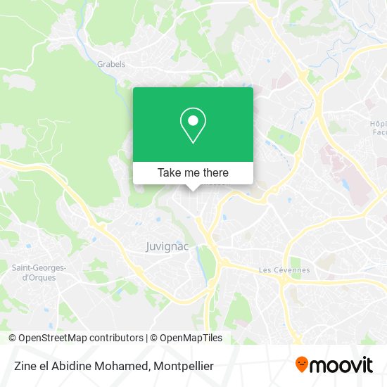 Zine el Abidine Mohamed map