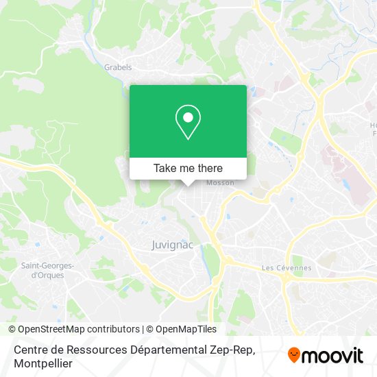 Centre de Ressources Départemental Zep-Rep map