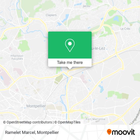 Ramelet Marcel map