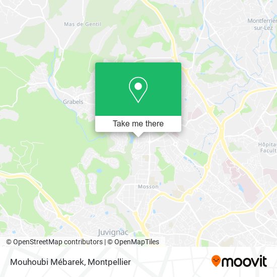 Mouhoubi Mébarek map