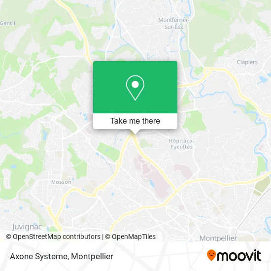 Axone Systeme map