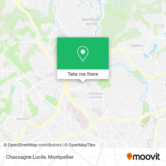 Chassagne Lucile map