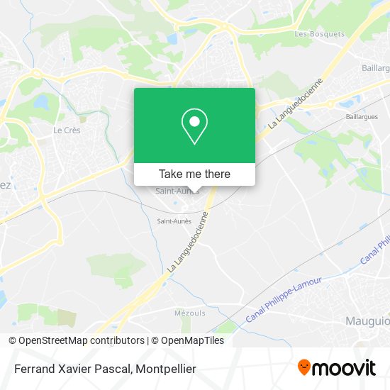 Ferrand Xavier Pascal map