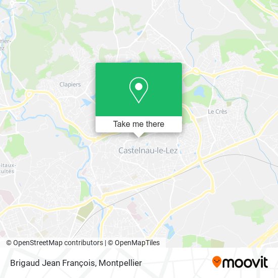 Brigaud Jean François map
