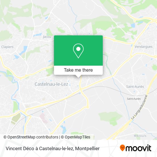 Vincent Déco à Castelnau-le-lez map