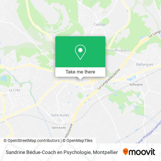 Sandrine Bédue-Coach en Psychologie map