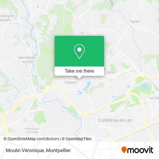 Moulin Véronique map