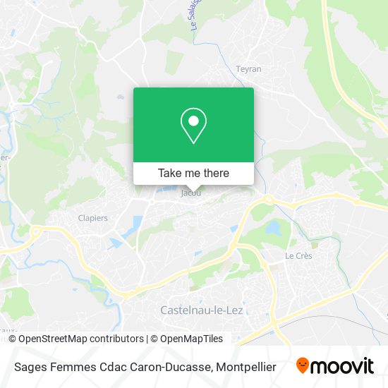 Sages Femmes Cdac Caron-Ducasse map