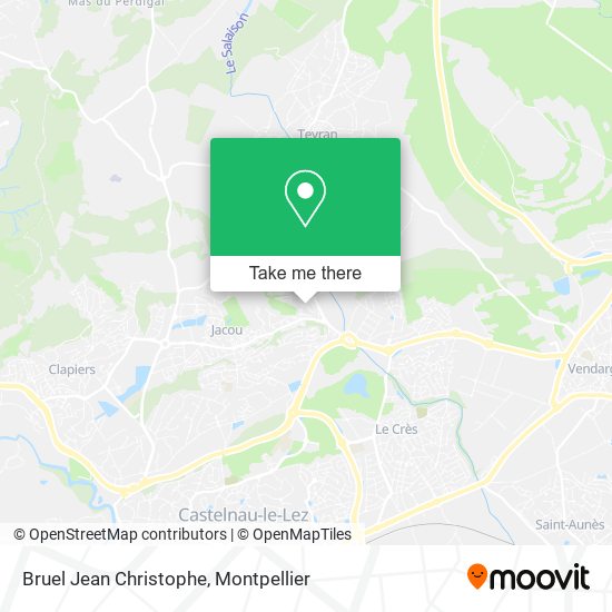 Bruel Jean Christophe map