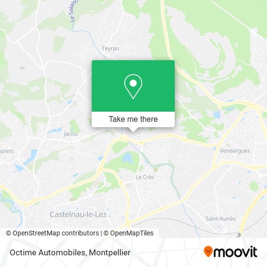 Octime Automobiles map