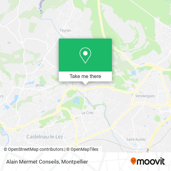 Alain Mermet Conseils map