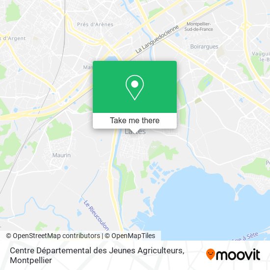 Centre Départemental des Jeunes Agriculteurs map