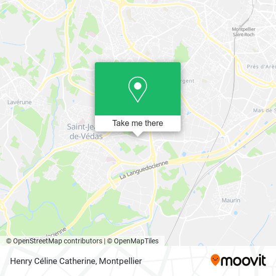 Henry Céline Catherine map