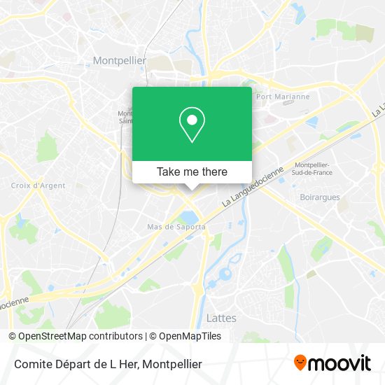 Comite Départ de L Her map