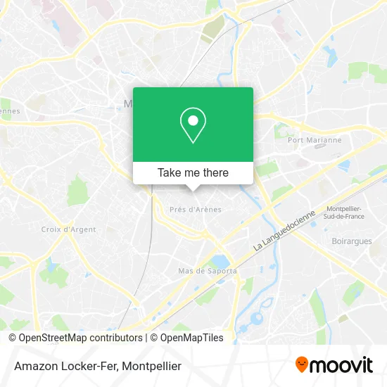 Amazon Locker-Fer map